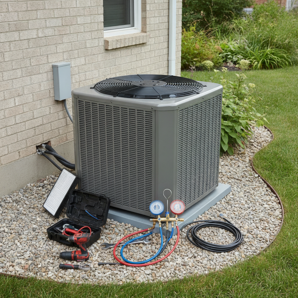 done HVAC Repair - No Face and No Text